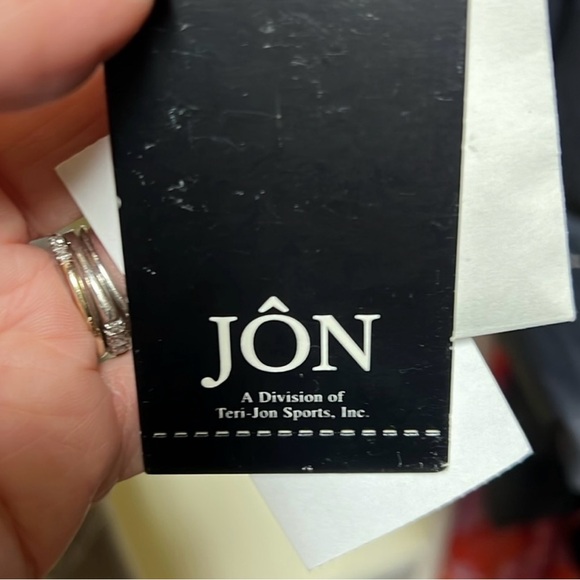 NWT JON Silver and taupe brocade jacket and pants set - Picture 6 of 11